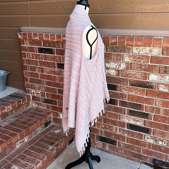 Matilda Jane Beige Cable Knit Waterfall Sweater Vest Cardigan Women's Size Small - Picture 4 of 8